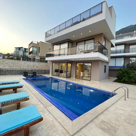 With Private Pool And Sea View For 6 People In Kas, Kalkan - Awz 124 * Kas
