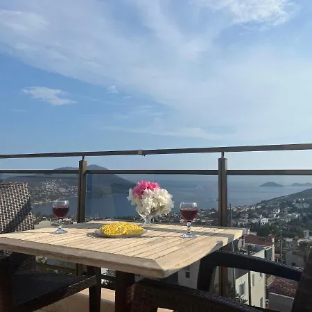 With Private Pool And Sea View For 6 People In Kas, Kalkan - Awz 124 * Kas