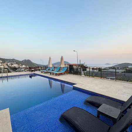 Villa With Private Pool And Sea View For 6 People In Kas, Kalkan - Awz 124 Kas